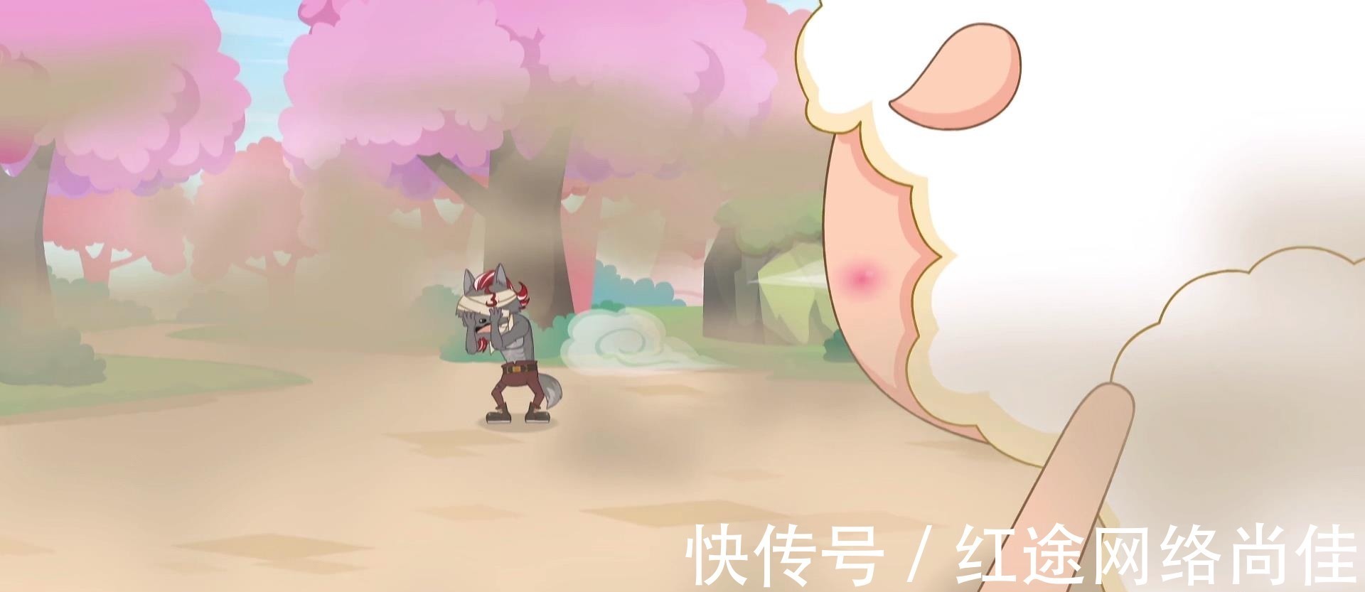 美羊羊|喜羊羊与灰太狼,美羊羊后期没有用?看看虚幻镜如何压制孤心狼