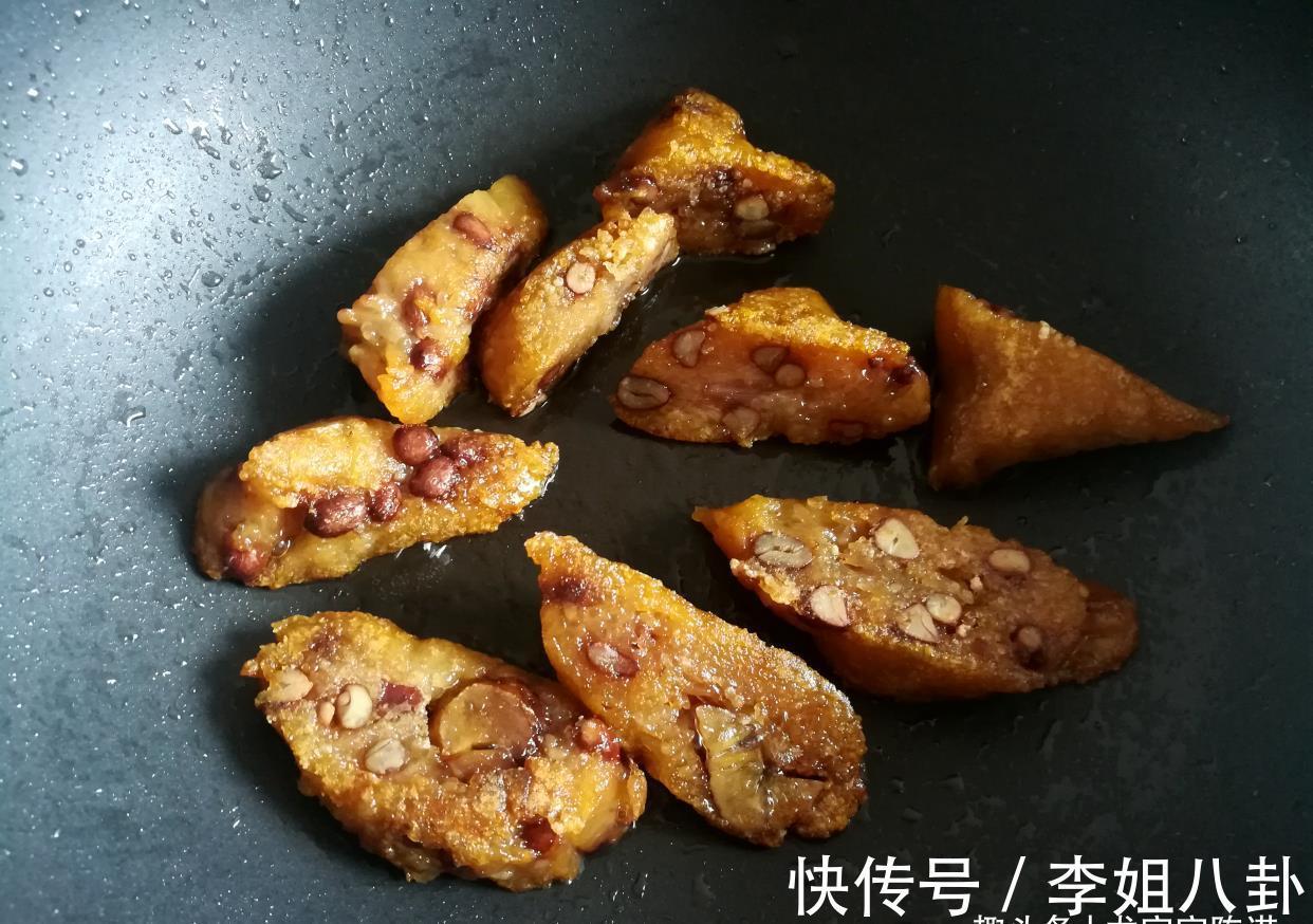 主食|粽子太多吃不完，学个新吃法，是主食也是小吃，上桌家人抢着吃
