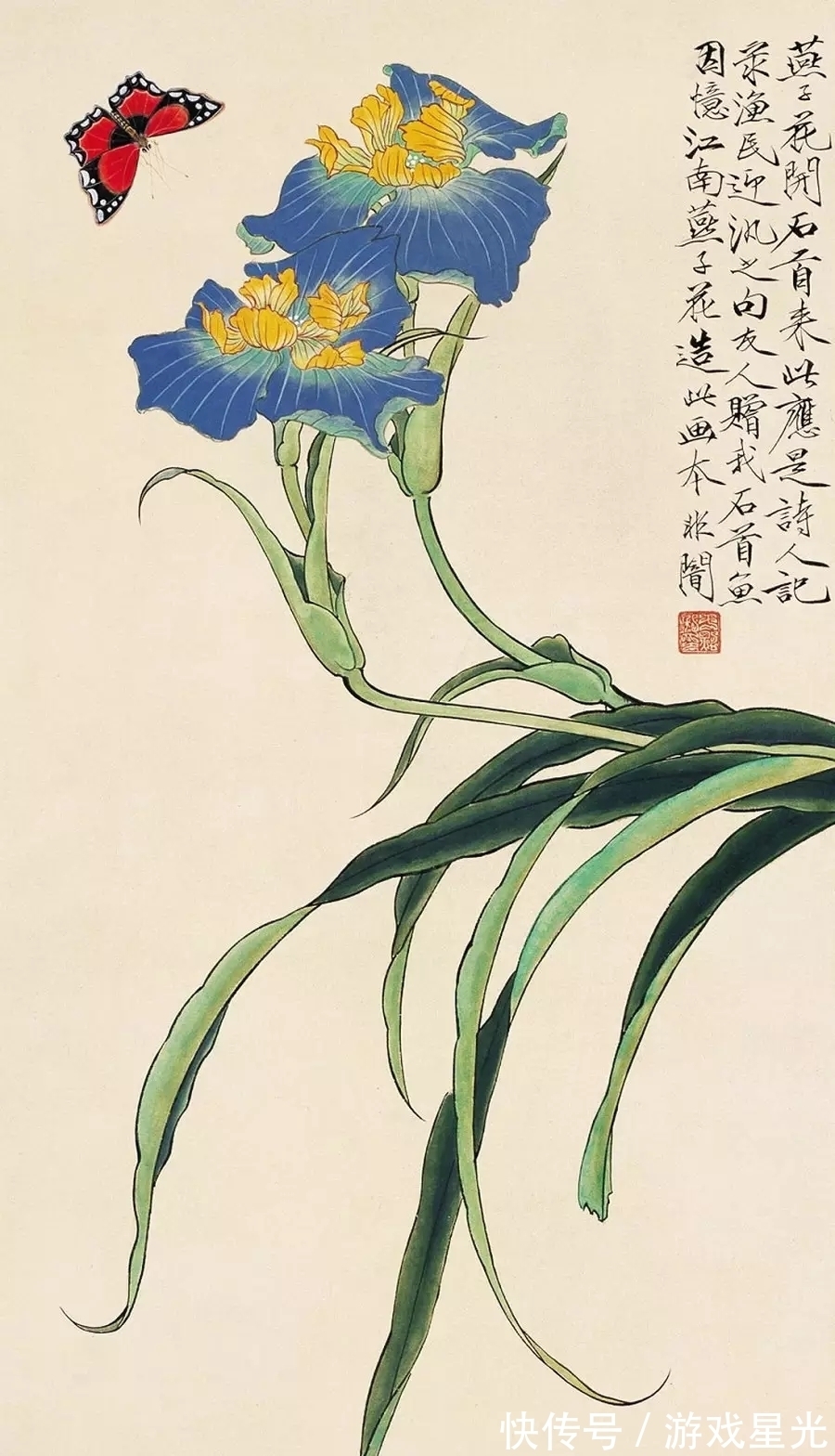 工笔花鸟画|于非闇作品欣赏