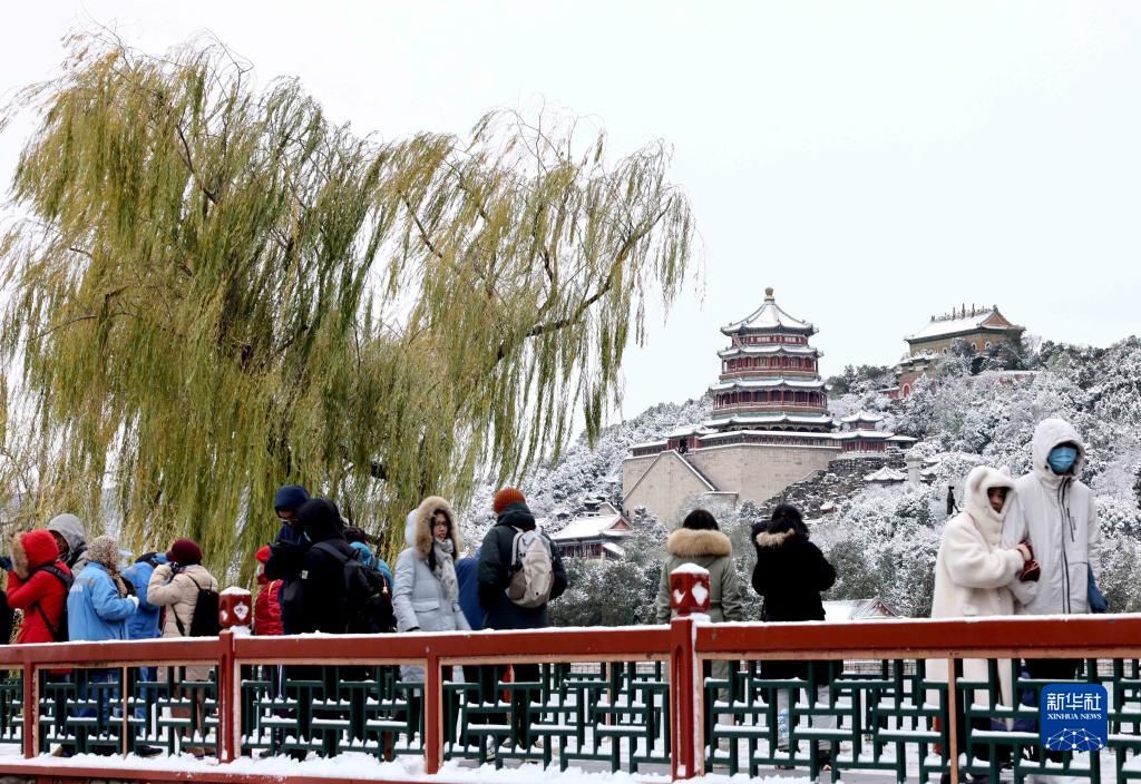 新华社记者|颐和园雪景