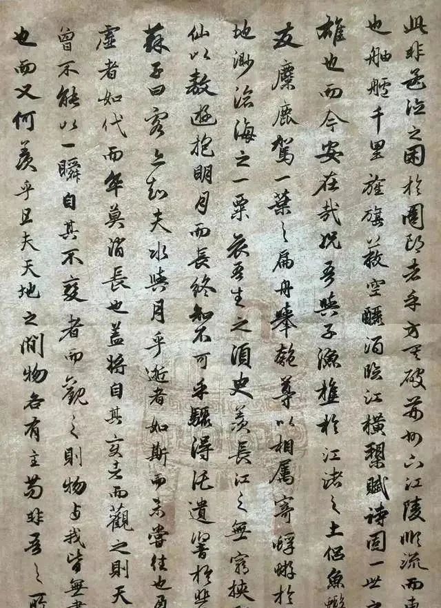 书法#16岁高一女生成为省书协会员,临《赤壁赋》神形兼备,以假乱真