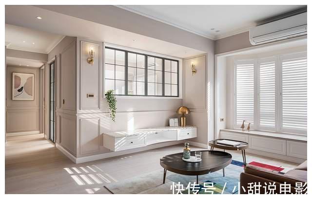 莫兰迪|台湾夫妇晒出115㎡新家,美式混搭简欧美出天际,是巧合还是故意