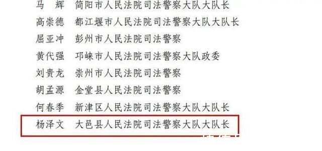 干警|喜报!大邑法院两名干警荣获“先进个人”称号!