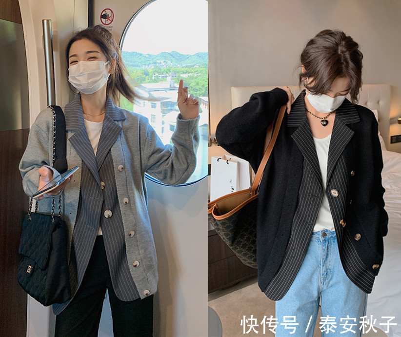 针织衫|大毛衣+半裙/裤=今秋最慵懒气质打开方式,时髦炸!