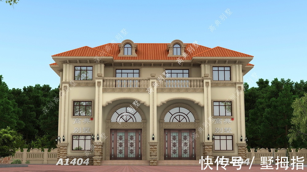邻居们|在乡村盖栋这样的别墅，采光充足，真是叫邻居们羡慕死了。