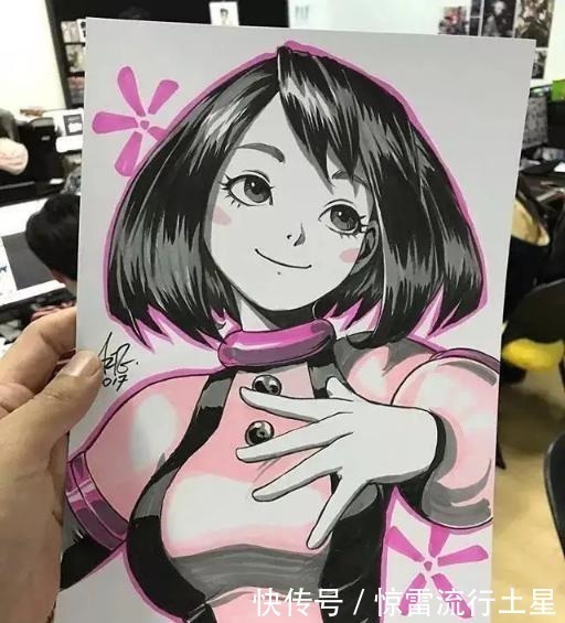 魔卡少女樱|马克笔手绘动漫人物,你能不能从艺术家的画里找到童年!