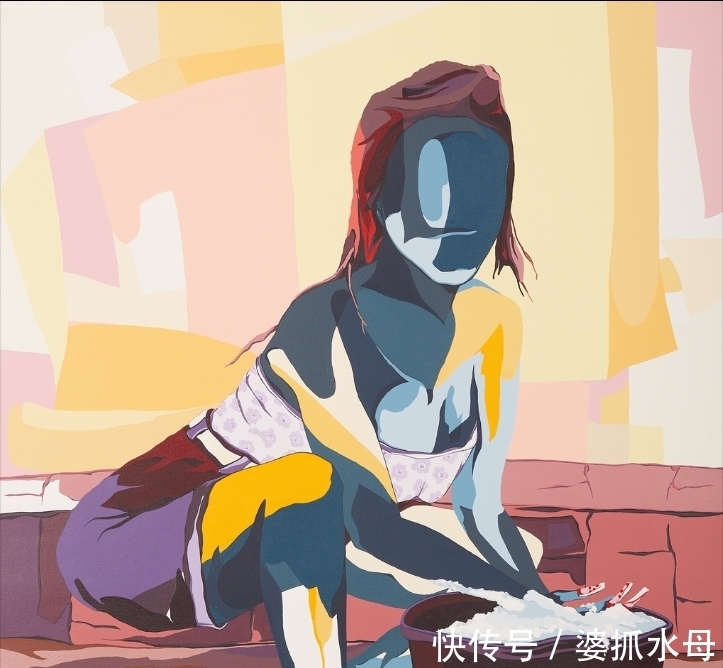 franco!绘画|喀麦隆艺术家Franco Ndiba作品