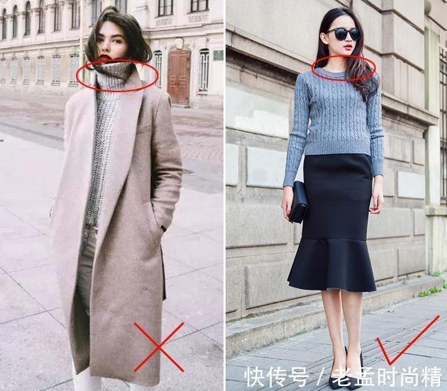 大衣|38套女性冬季日常穿搭,大衣搭配针织衫,保暖舒适又减龄,美呆了