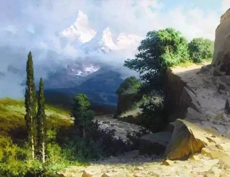 费多罗夫&俄罗斯风景画大师米哈伊尔·费多罗夫油画欣赏