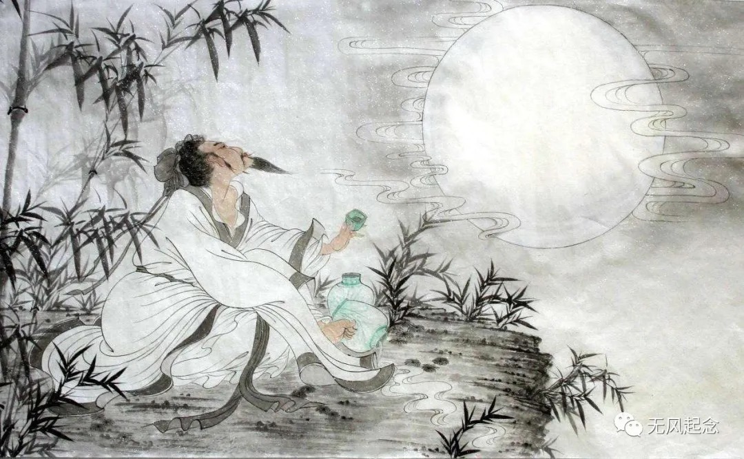 诗仙李白$李白到铁匠铺喝酒,诗兴大发写下一副上联,酒醒后却对不出下联