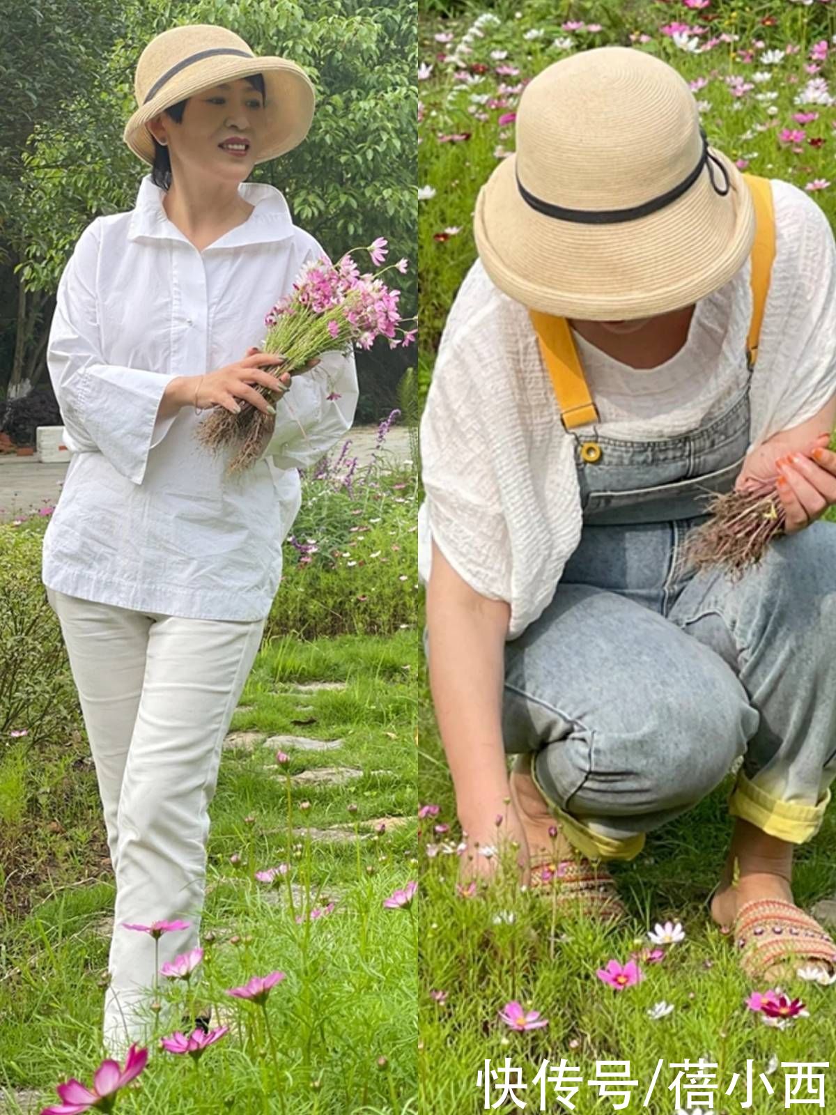 阔腿裤|50、60岁的女人，会穿+有气质比长相重要，这么搭得体时髦显气质