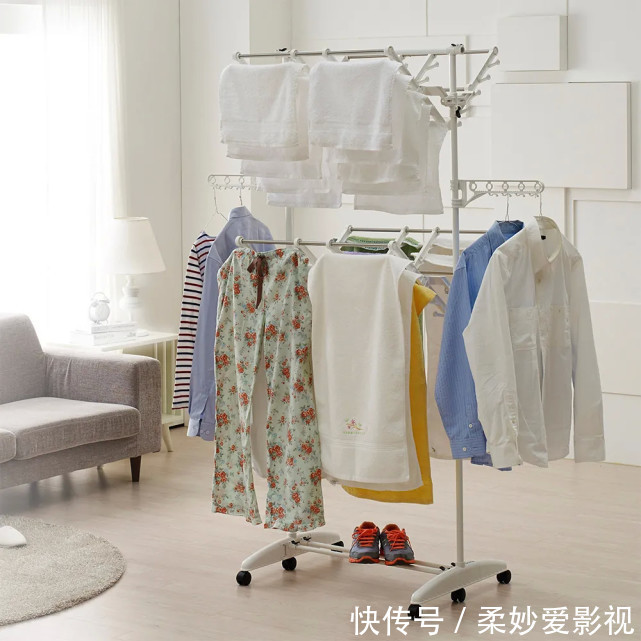 晾衣架|传统中国式晾衣已经OUT了,如今聪明人都开始这样做