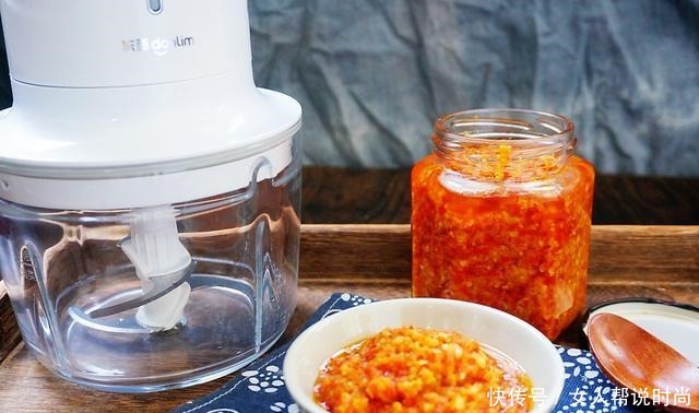 好吃|烧烤店的蒜蓉辣酱为什么好吃那是因为偷偷放了这几样东西