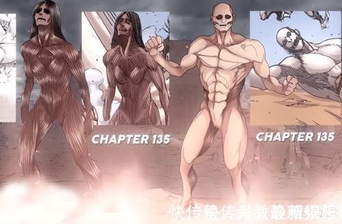 艾伦|进击的巨人:历代九大巨人形象,战锤巨人多达7种,铠巨最帅