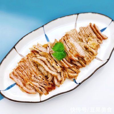 肉片|外焦里嫩蒜香猪颈肉好吃简单又快手