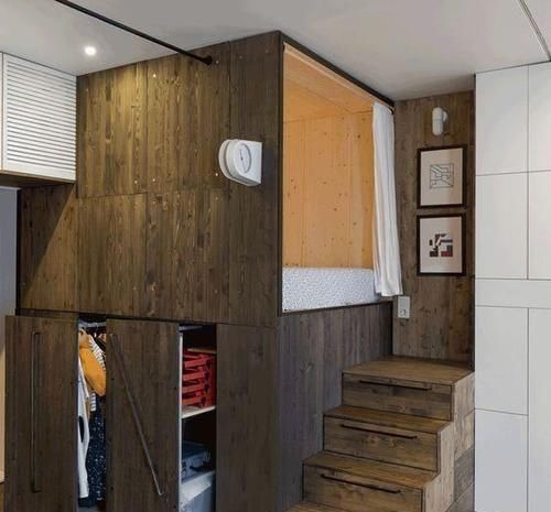 复式|朋友买套层高4米5的复式，又在家里砌套房，层高再高都能浪费了