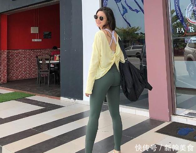 女人味|洋气时尚的打底裤美少女们,散发不一样的青春活力,太美了
