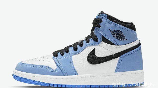 鞋款|北卡蓝 “University Blue”配色鞋款上脚图来袭