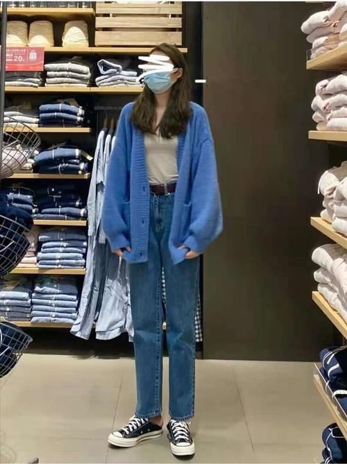 毛衣开衫这样搭，很显气质，出街吸睛第一名