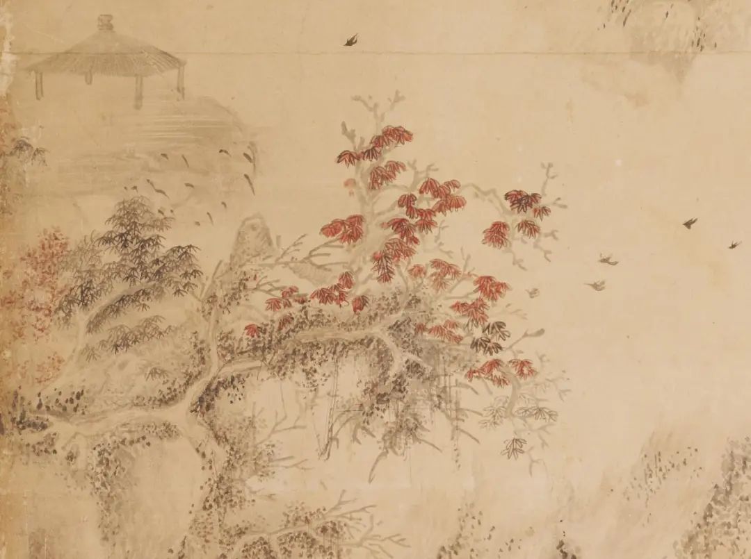 彭百川@荆村论画|烟江叠嶂成南画:《山水画屏风图》赏析