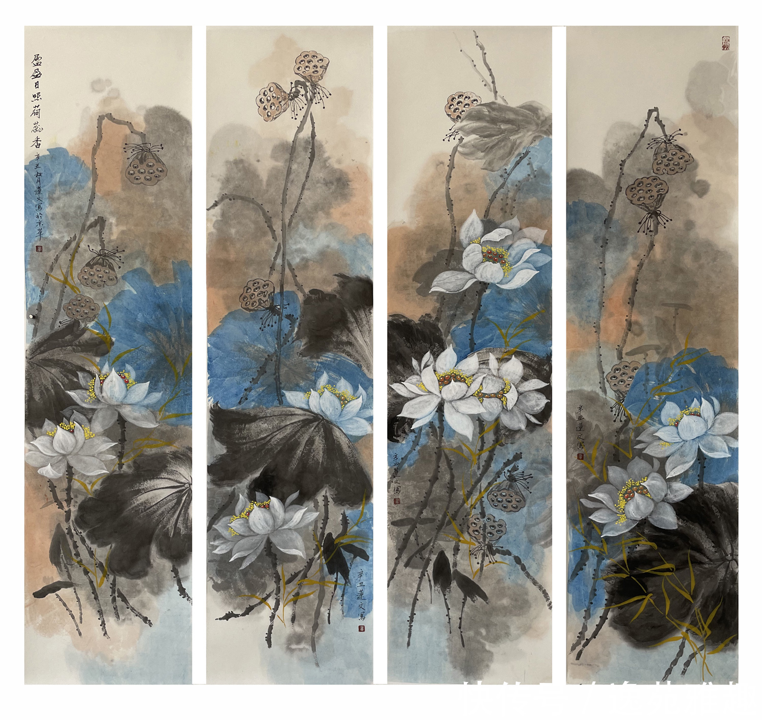 会员$「作品欣赏」淡烟流水画屏幽,女画家崔连文的花鸟作品