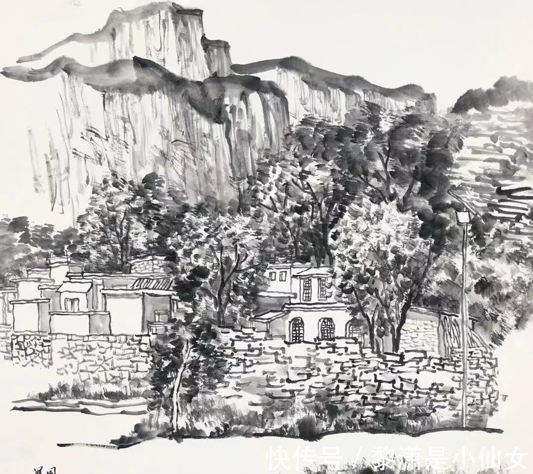 朴实无华|朴实无华｜王同君写生山水画