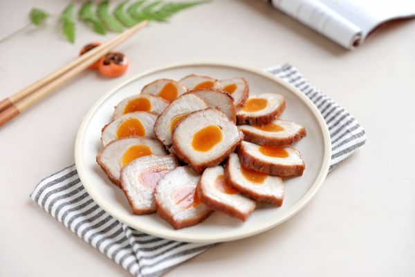 咸蛋黄叉烧肉|咸蛋黄叉烧肉