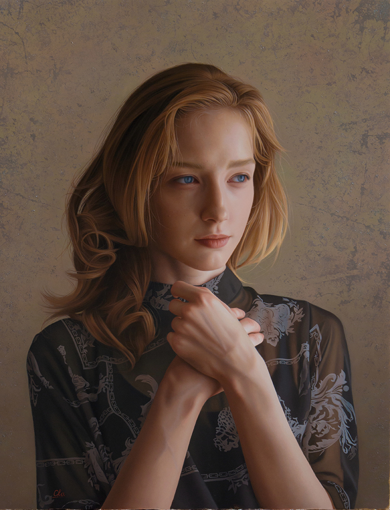 超写实绘画#日本超写实绘画第一人,80后艺术家冈冈康夫的最新作品