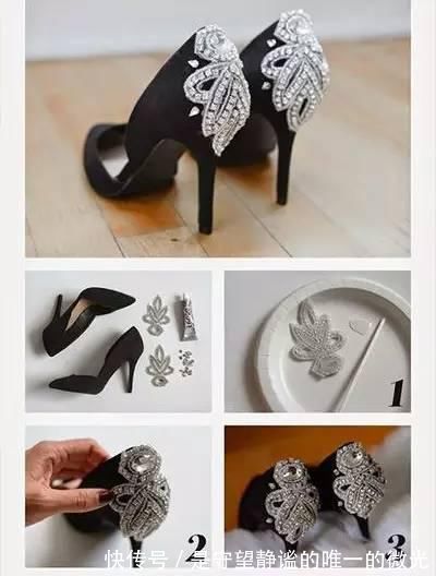 blingbling 旧鞋千万别扔,这样改一改,比新买的还漂亮一百倍!