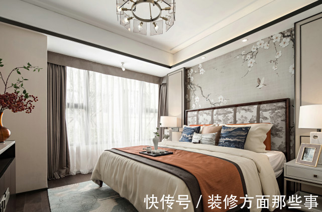 简约时尚|180平中式风四居室融入空间，古色古香，简约时尚