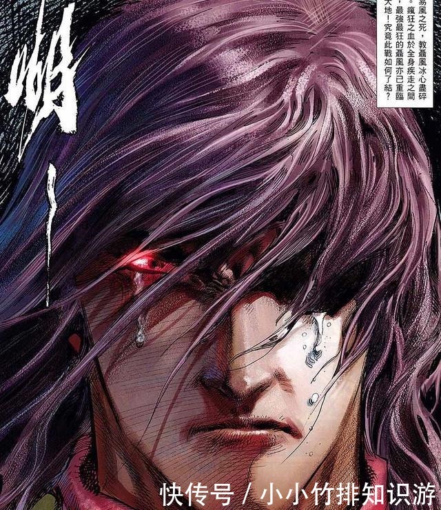 爆发|《风云》漫画,聂风身为武林神话,为何还是会爆发“疯血”