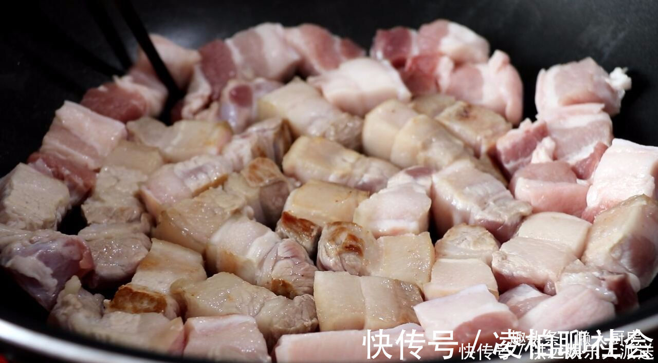 八爪鱼|不用焯水，不用炒糖色，用八爪鱼炖出来的红烧肉，肉香四溢