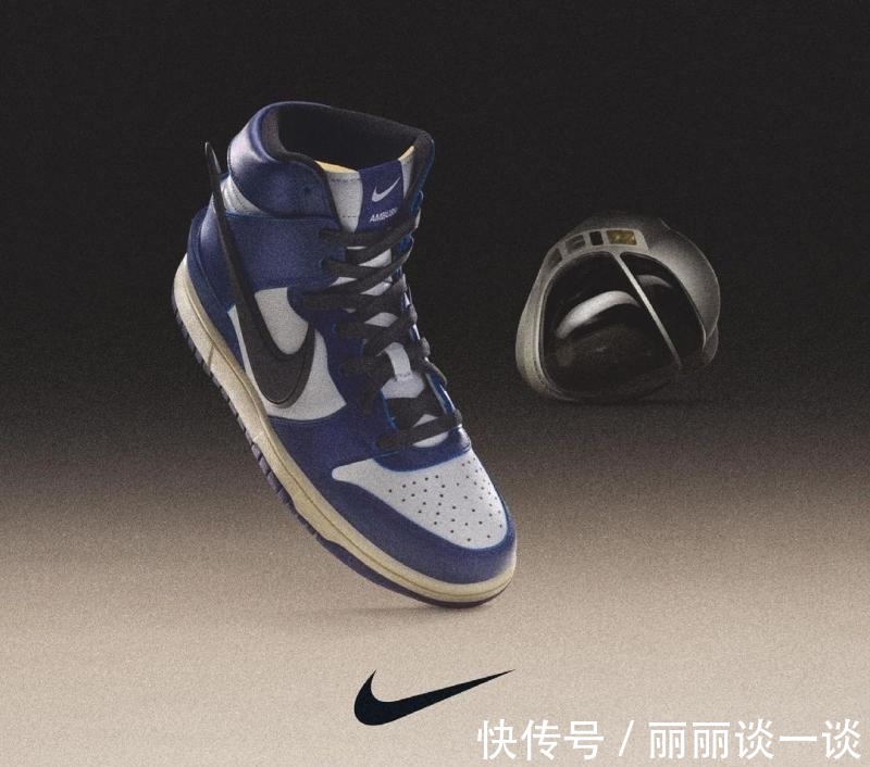 柠檬绿 AMBUSH x Nike Dunk High 再推联名新配色「柠檬绿」！