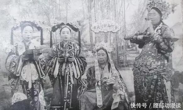 妖气|罕见老照片:慈禧假扮观音妖气森森,红衣女囚上刑场让人胆寒!
