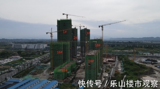 凯瑞|乐山在售楼盘工程进度实拍！买了这些楼盘的人速看！