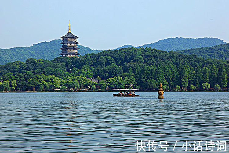 湖面@开场即巅峰，未来有可待：苏轼在杭州西湖，写下了人生的第一首词