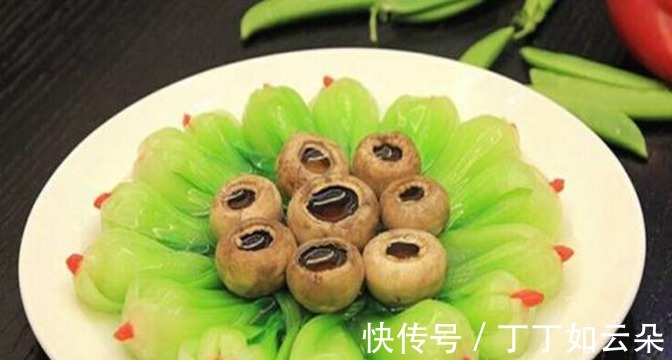 菊花|美食推荐菊花猪耳、口蘑扒菜心、永川姜丝兔制作方法！