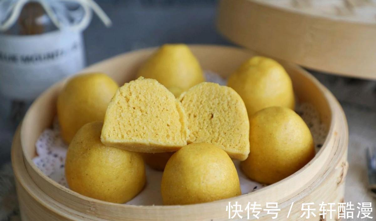 酵母粉|1碗玉米面，加上1碗糯米粉，做出松软香甜好吃的窝窝头