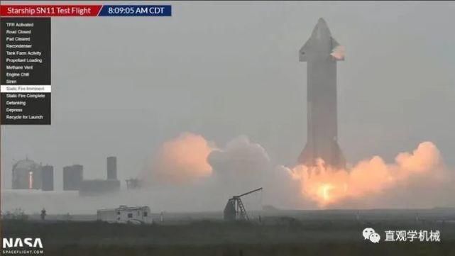 遗憾！星舰SN11大雾中试飞，可惜空中失联解体。。。