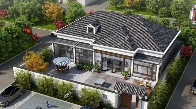 建筑面积|农村没有堂屋的房子不是好房子,20套户型分享,总有一套看上眼