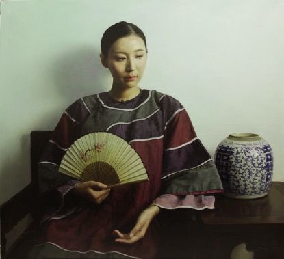 白山黑水|用画笔留下对淳朴生活的怀念，“朴·素”林大陆油画作品展开幕