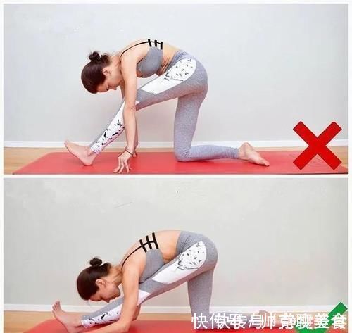 体式要点|23个常见易错瑜伽体式正误对比图,初学者尤其要注意啦