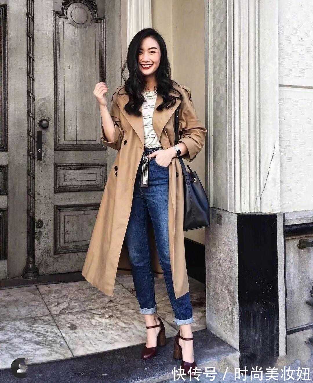 长大衣 谁说小个子不能穿长大衣,避免4个穿搭雷区,轻松穿出优雅感