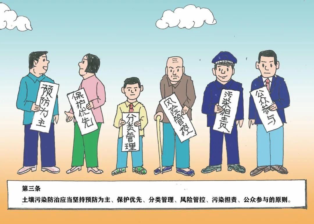 防治法|科普：土壤污染防治法漫画