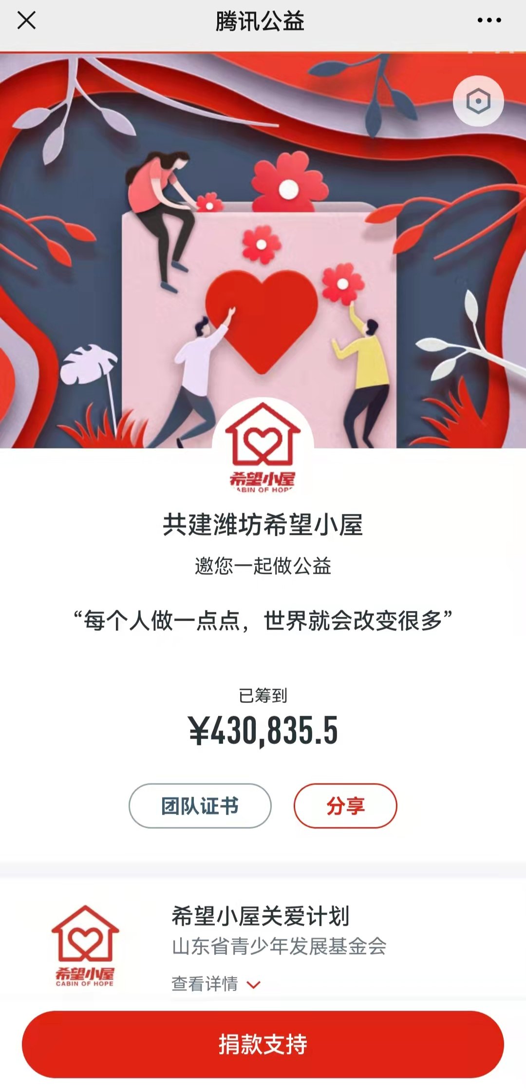 益路同行，感谢有爱的您|99公益 | 爱心