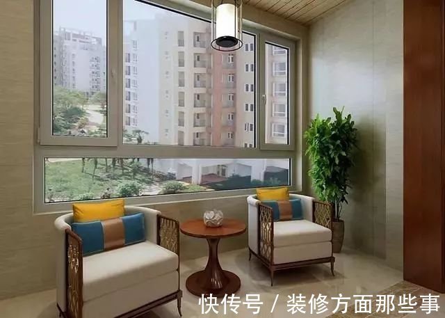 阳台上|140㎡新中式风格,每一面都别具风味