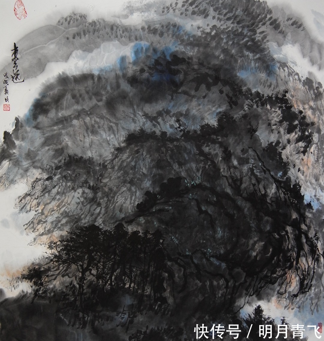 写生小品#全国艺术名家邀请展—— 何杰中国画作品赏析