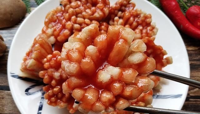 松鼠素鳜鱼|我家杏鲍菇从来不清炒,裹点淀粉这样做比肉更香,刚上桌就吃完了