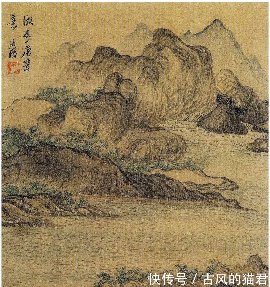 花鸟&陈洪绶的山水画、花鸟画也是当家绝活,与人物画比较,毫无逊色!