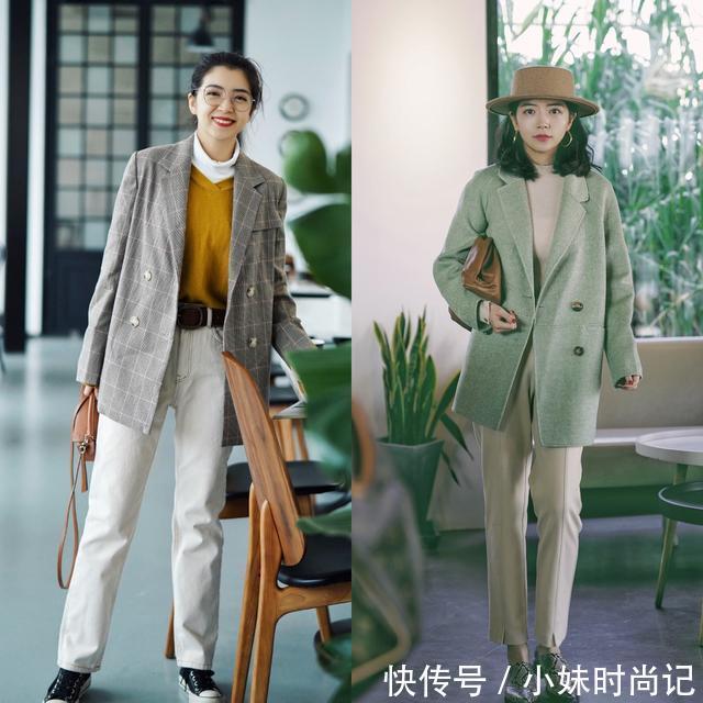 长筒靴|冬天,如何把白色裤子穿出时髦感?一要配对内搭,二要配对鞋子